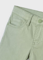 Boys Green Cotton Slim Fit Trousers (mayoral) - CottonKids.ie - 2 year - 3 year - 4 year