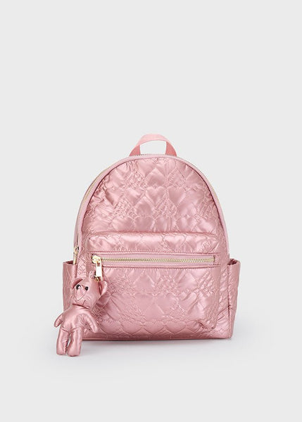 Girls Rose Quilted Backpack 26cm CottonKids.ie