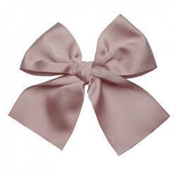PALE PINK Hair Clip With Large Grossgrain Bow (14cm) (Condor)