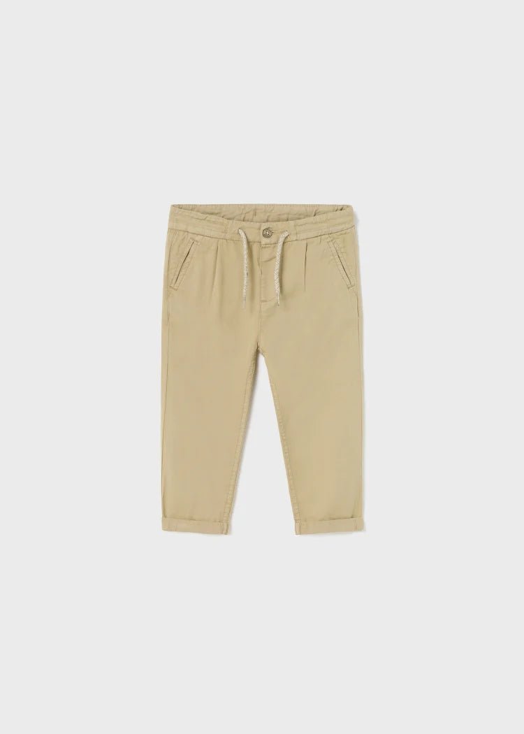 Boys Beige Cotton & Linen Trousers (mayoral) - CottonKids.ie - Pants - 12 month - 18 month - 2 year