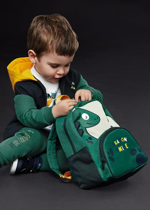 Boys Green Dragon Backpack (29cm) (mayoral) - CottonKids.ie - Boy - Mayoral - Toddler Backpacks