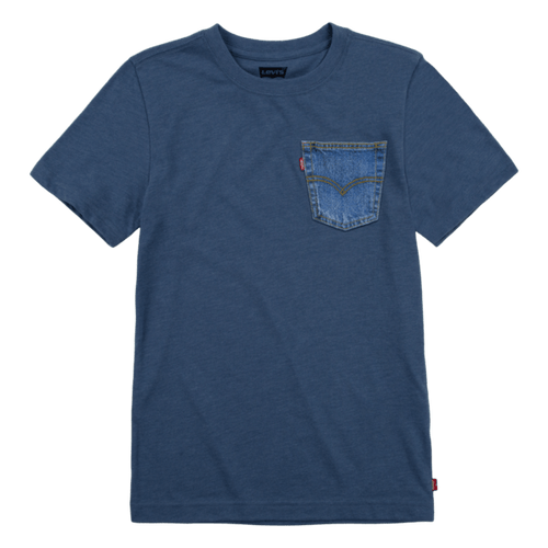 Boys Navy Blue Cotton T-Shirt (LEVIS) - CottonKids.ie - 4 year - 5 year - 6 year