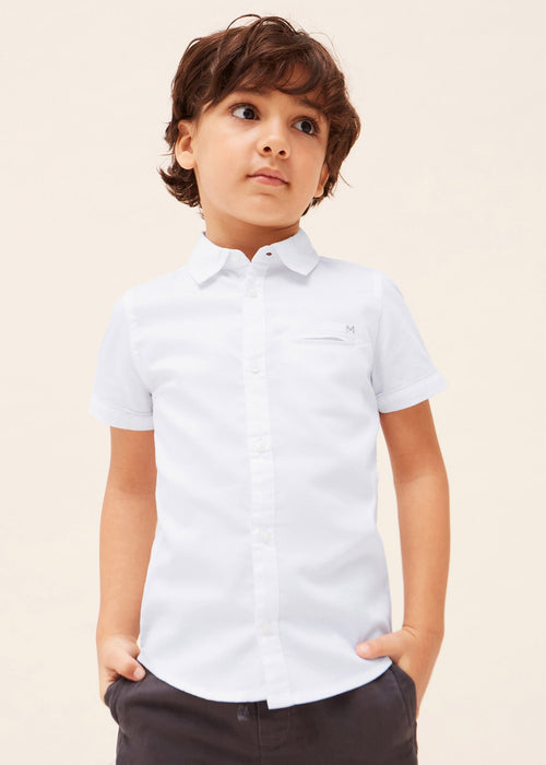 Boys White Cotton Shirt (mayoral) - CottonKids.ie - 2 year - 3 year - 4 year