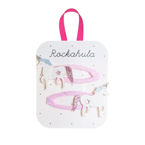Unicorn Clips (Rockahula) - CottonKids.ie - Girl - Hair Accessories - Rockahula