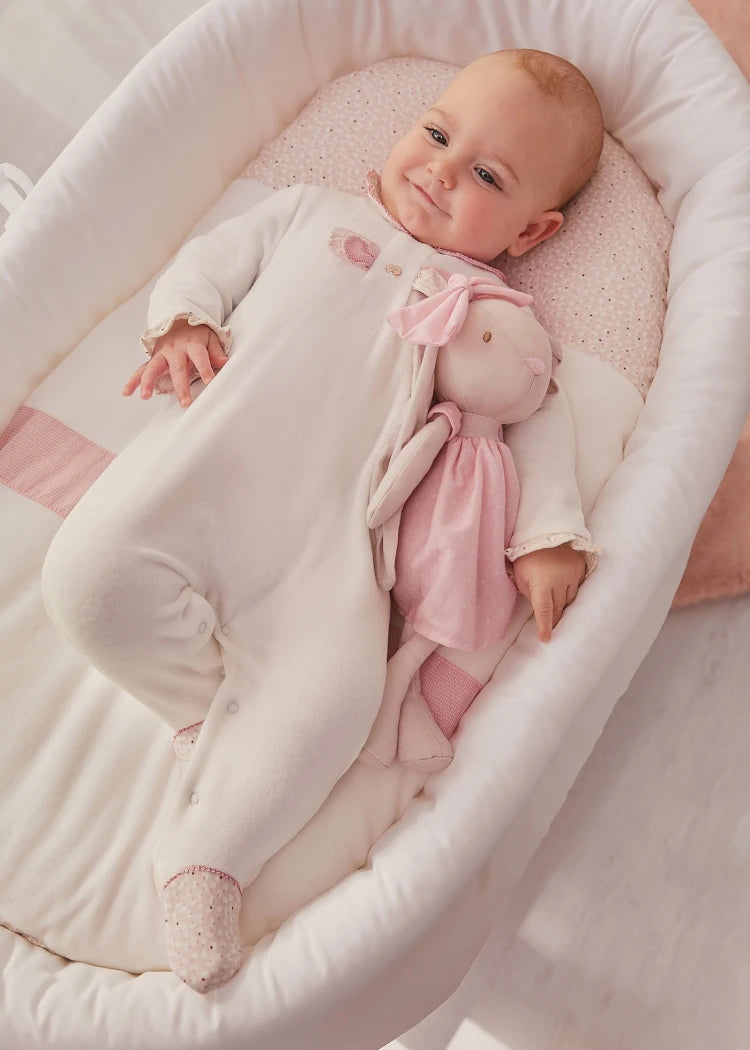 Velour babygrow deals