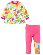 2 - Piece Multicolored Floral Set (Agatha Ruiz de la Prada)