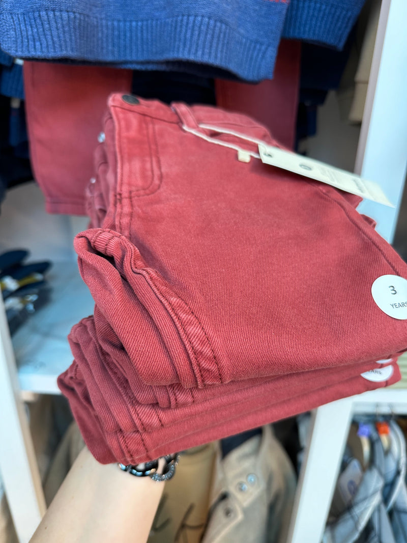 Boy’s Dark Red Trousers