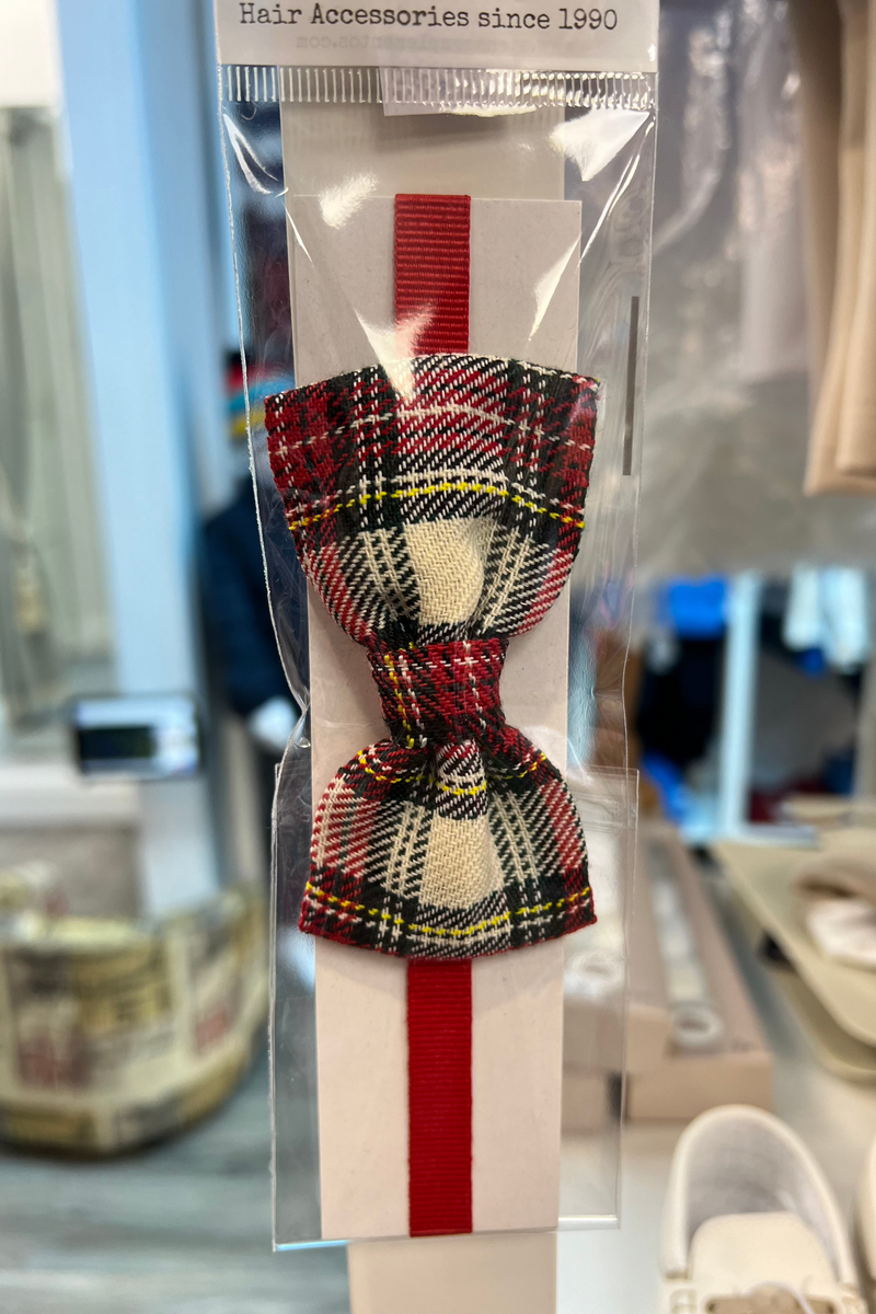 Boys Plaid Bow Tie, Dickie Fly