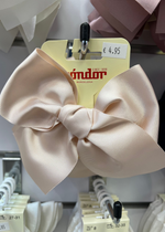 NUDE Hair Clip With Large Grossgrain Bow