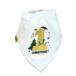 My 1st Christmas Organic Cotton DribbleBoo Bandana Bib