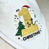 My 1st Christmas Organic Cotton DribbleBoo Bandana Bib