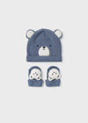 Baby Boy Bear Hat and Sock Set (Mayoral)