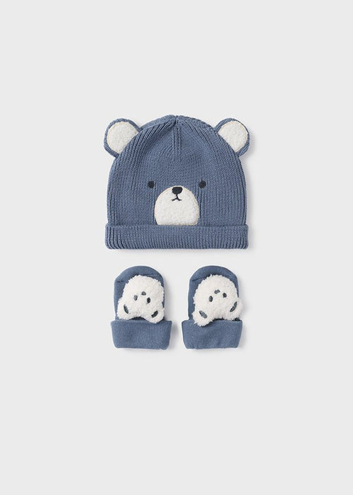 Baby Boy Bear Hat and Sock Set (Mayoral)