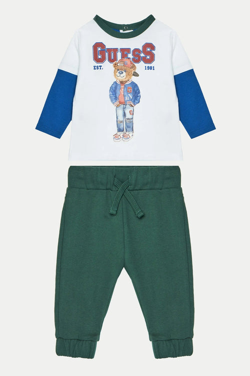 Baby Boy Bear Print T-Shirt & Jogger Set