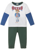 Baby Boy Bear Print T-Shirt & Jogger Set