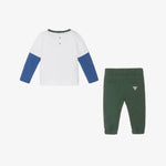 Baby Boy Bear Print T-Shirt & Jogger Set