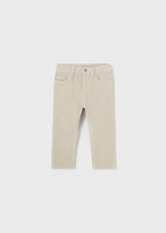 Baby Boy Beige Corduroy Trousers (mayoral)