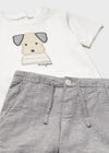 Baby Boy Bermuda Shorts & T-Shirt Set