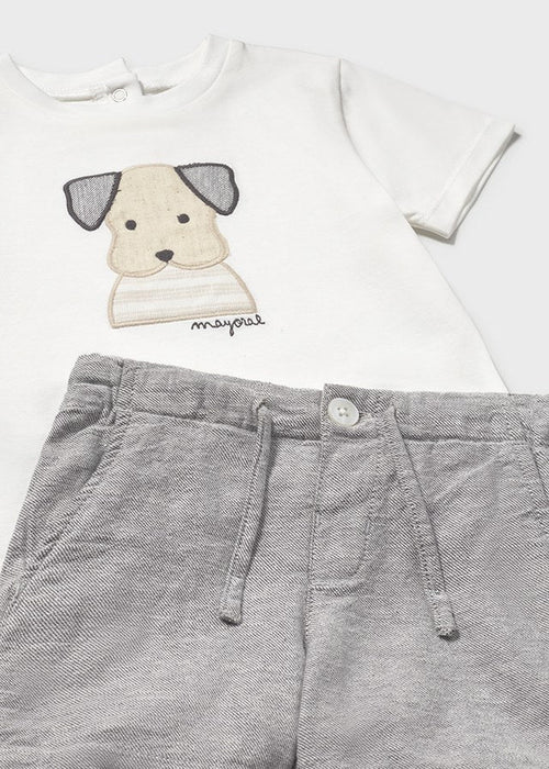 Baby Boy Bermuda Shorts & T-Shirt Set