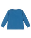 Baby Boy Blue Batwing Logo Long Sleeve Top