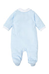 Baby Boy Blue Cotton Babygrow (Babidu)