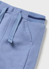 Baby Boy Blue Cotton Joggers (mayoral)