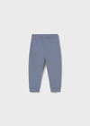 Baby Boy Blue Fleece Jogger Trousers