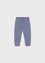 Baby Boy Blue Fleece Jogger Trousers