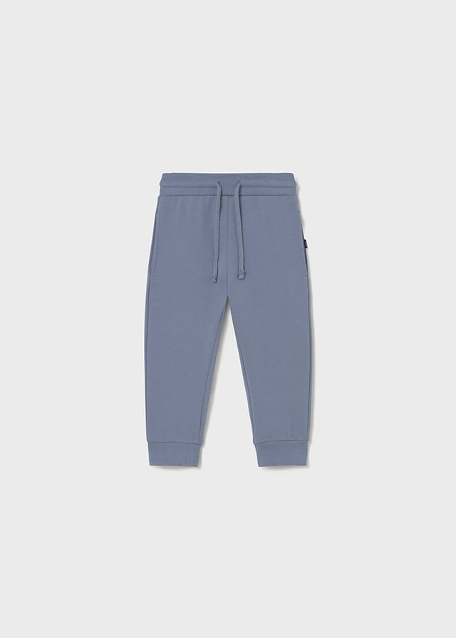 Baby Boy Blue Fleece Jogger Trousers