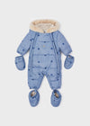 Baby Boy Blue Stars Snowsuit (Mayoral)