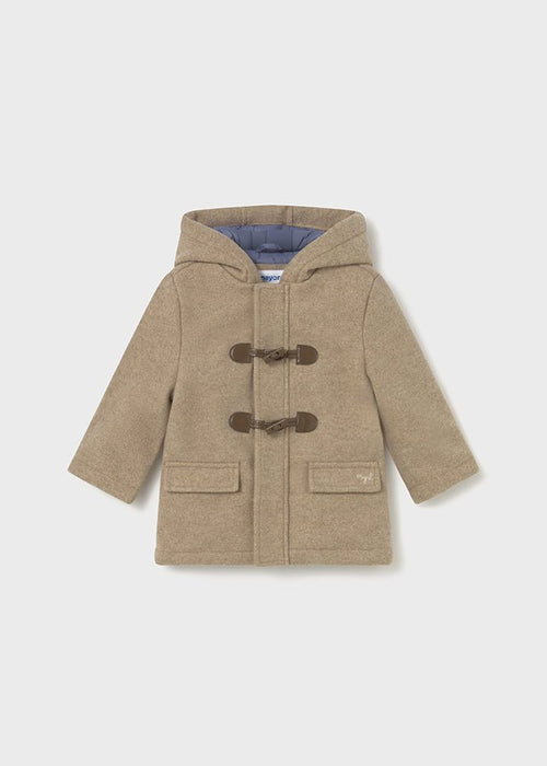 Baby Boy Camel Duffle Coat With Toggle Buttons