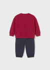 Baby Boy Car Tracksuit Red