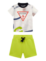 Baby Boy Cotton T-Shirt & Shorts Set