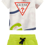 Baby Boy Cotton T-Shirt & Shorts Set