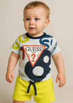 Baby Boy Cotton T-Shirt & Shorts Set