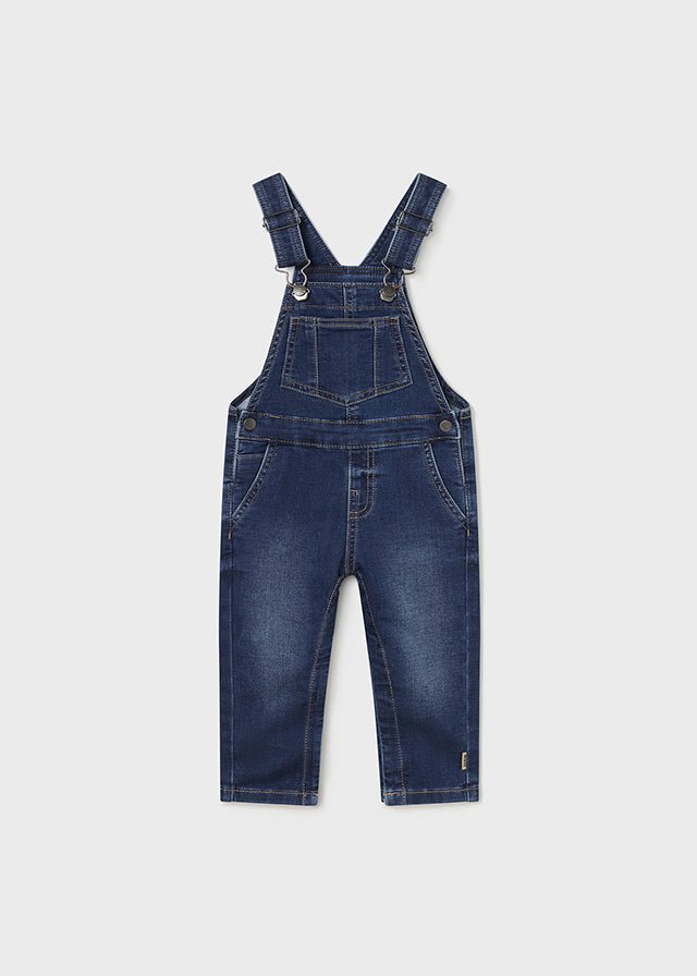 Baby Boy Dark Denim Overalls