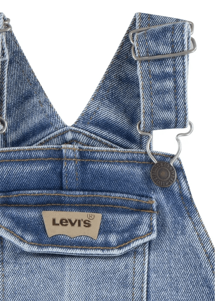 Baby Boy Denim Cargo Overall