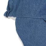 Baby Boy Denim Trapper Hat With Shearling Lining