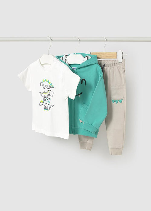 Baby Boy Dinosaur Tracksuit Set