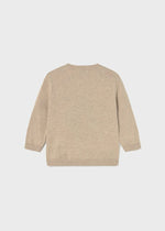 Baby Boy Dog Motif Knit Jumper