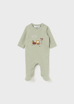 Baby Boy Farm Print Cotton Babygrow (sold separately) (Mayoral)