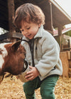 Baby Boy Fleece Jacket Beige
