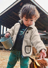 Baby Boy Fleece Jacket Beige