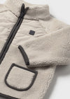 Baby Boy Fleece Jacket Beige