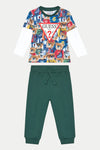 Baby Boy Graphic T-Shirt & Joggers Set