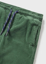 Baby Boy Green Cotton Corduroy Trousers (mayoral)