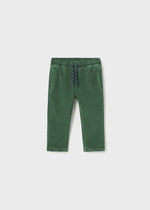 Baby Boy Green Cotton Corduroy Trousers (mayoral)