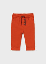 Baby Boy Knit Comfort Trousers Orange (Mayoral)