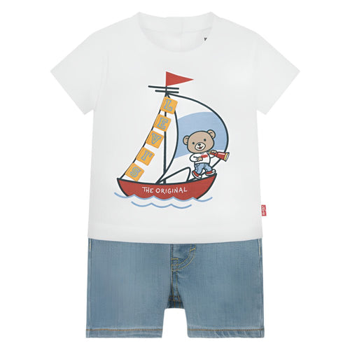 Baby Boy Levi's 3D Sailing Denim Set