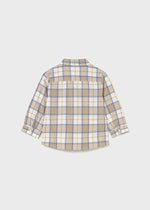 Baby Boy Long - Sleeve Checked Shirt